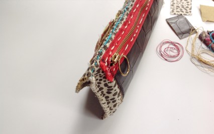 leopard bag back top