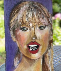 3d portrait Taylor Swift